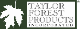Taylor Forest Products print logo