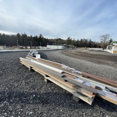 14' TIMBERTECH GROOVED DECKING; DARK HICKORY **CUT**